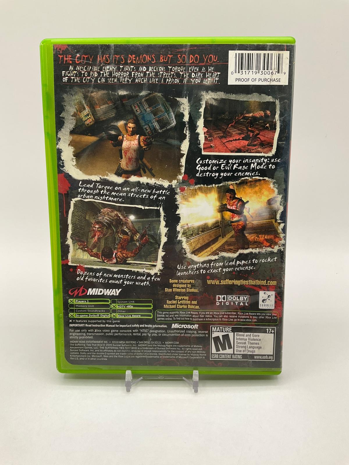 The Suffering Ties That Bind Xbox Used