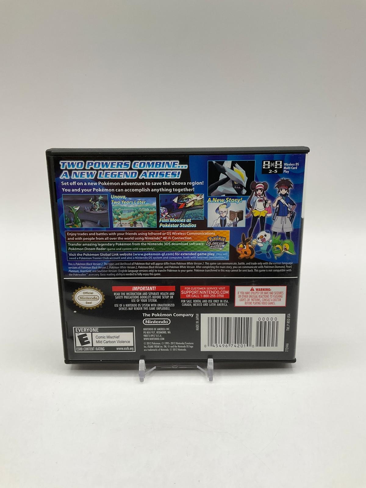 Pokemon Black Version 2 Nintendo DS Used #2