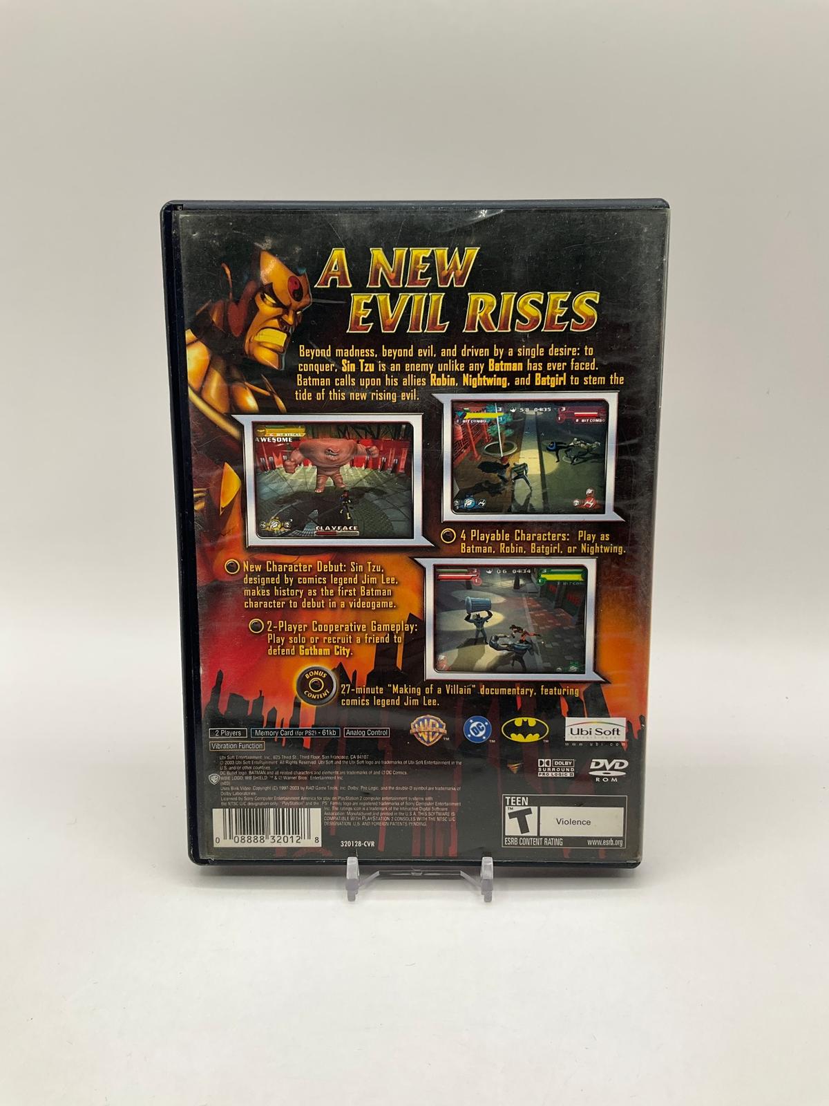 Batman Rise of Sin Tzu Playstation 2 Used