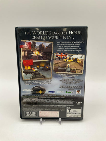 Call of Duty Finest Hour Playstation 2 Used
