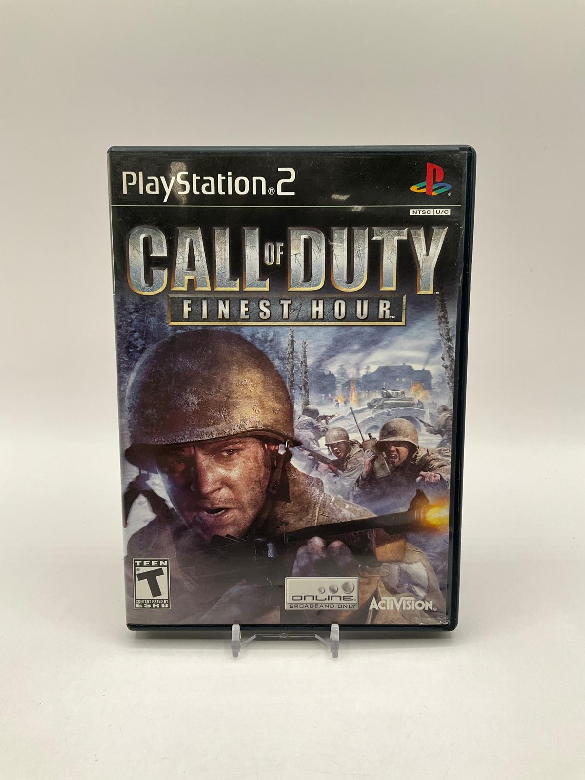 Call of Duty Finest Hour Playstation 2 Used
