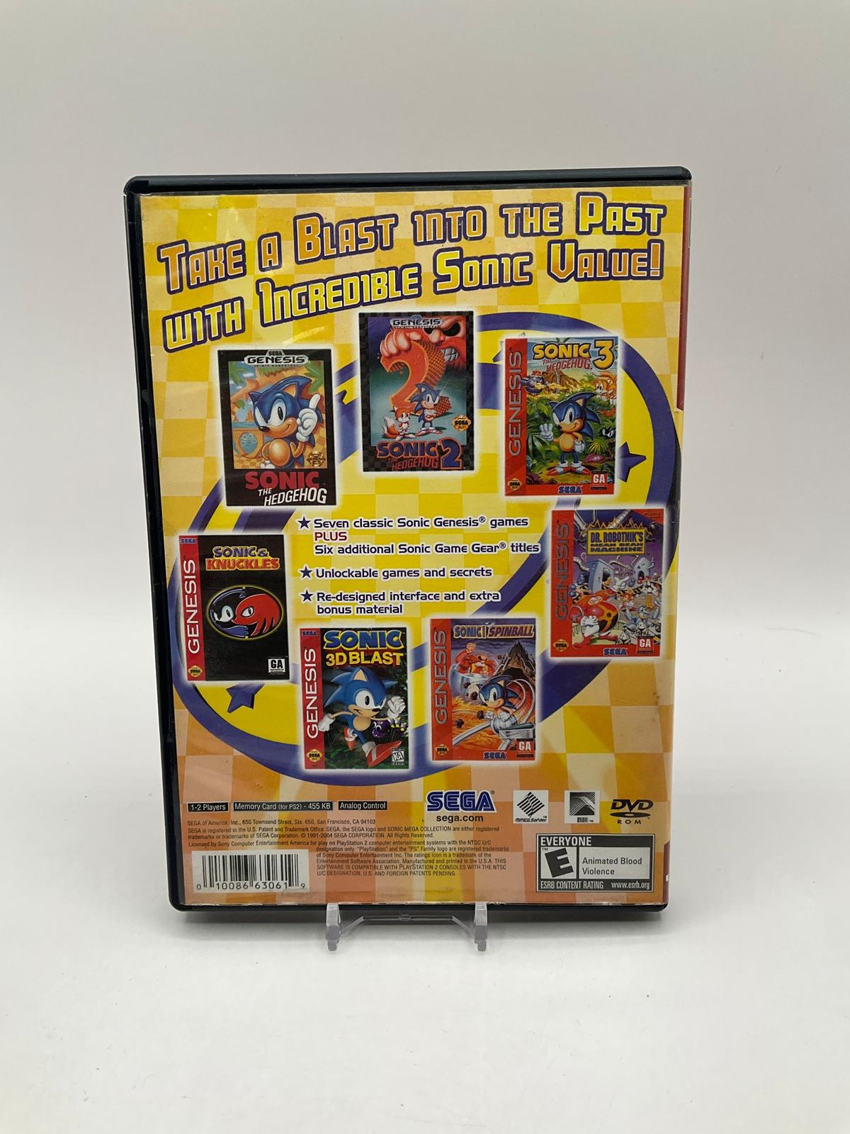 Sonic Mega Collection Plus Playstation 2 Used