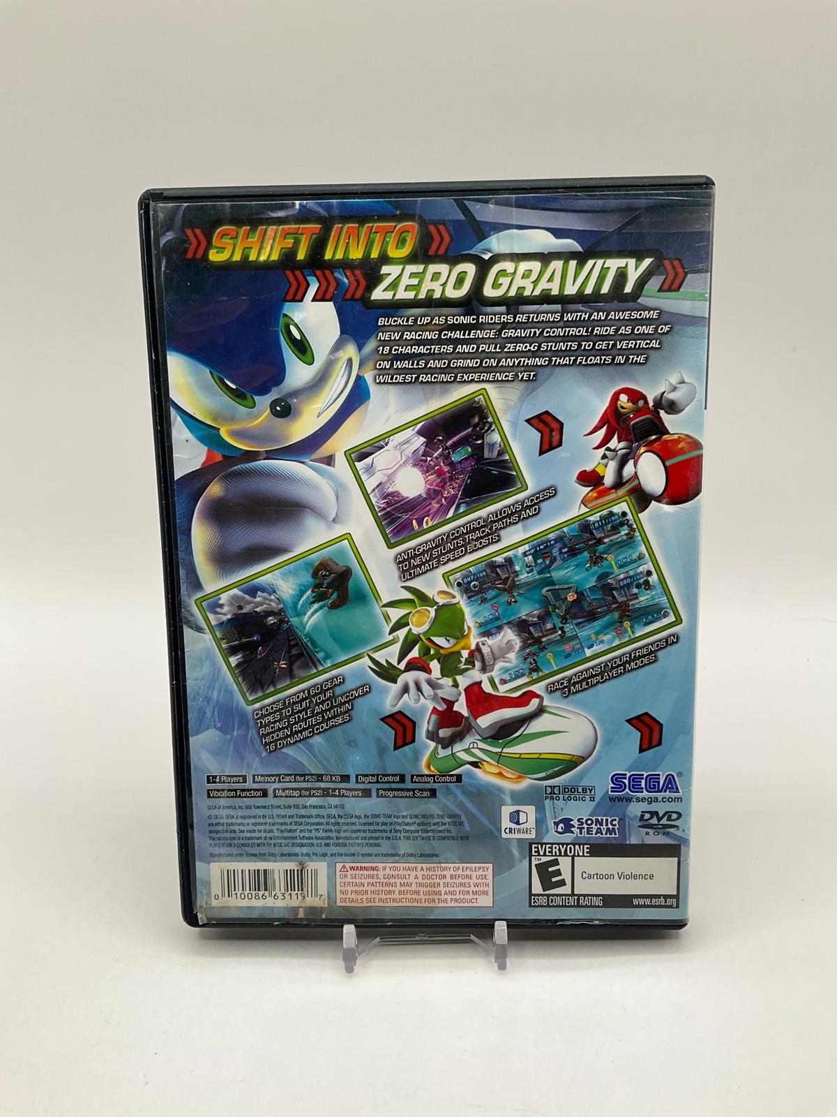 Sonic Riders Zero Gravity Playstation 2 Used