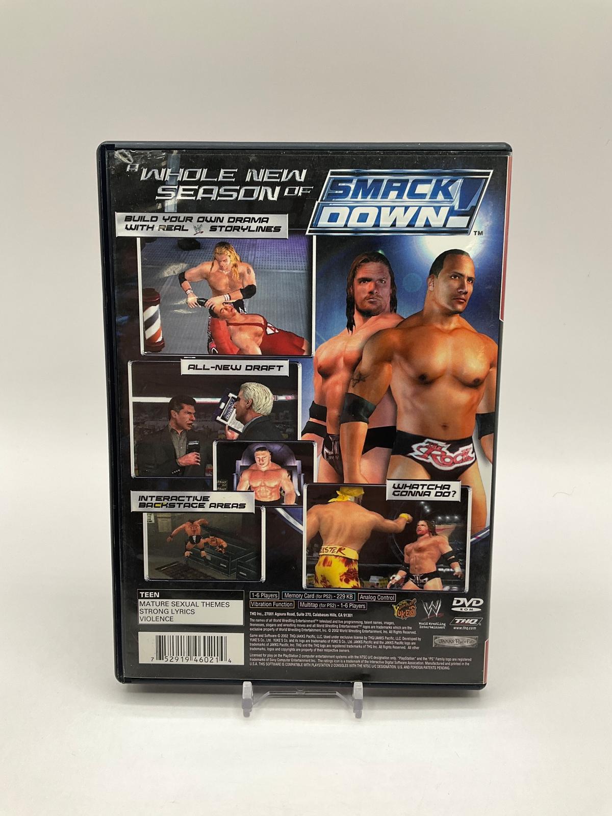 WWE Smackdown Shut Your Mouth Playstation 2 Used