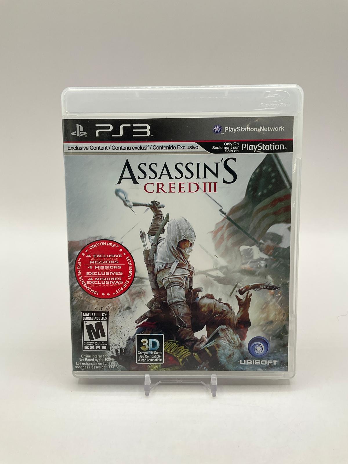 Assassin's Creed III [Not For Resale] Playstation 3 Used