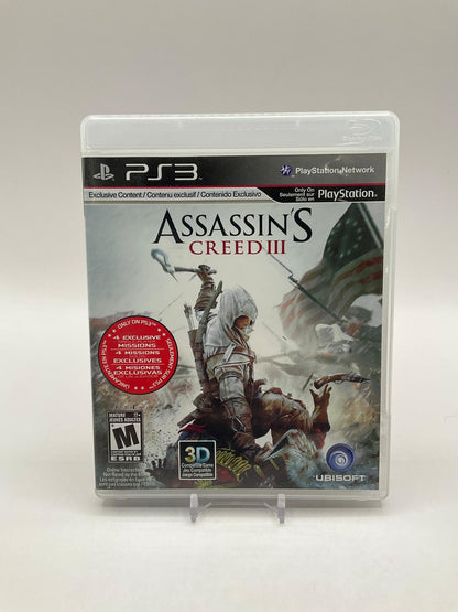 Assassin's Creed III [Not For Resale] Playstation 3 Used