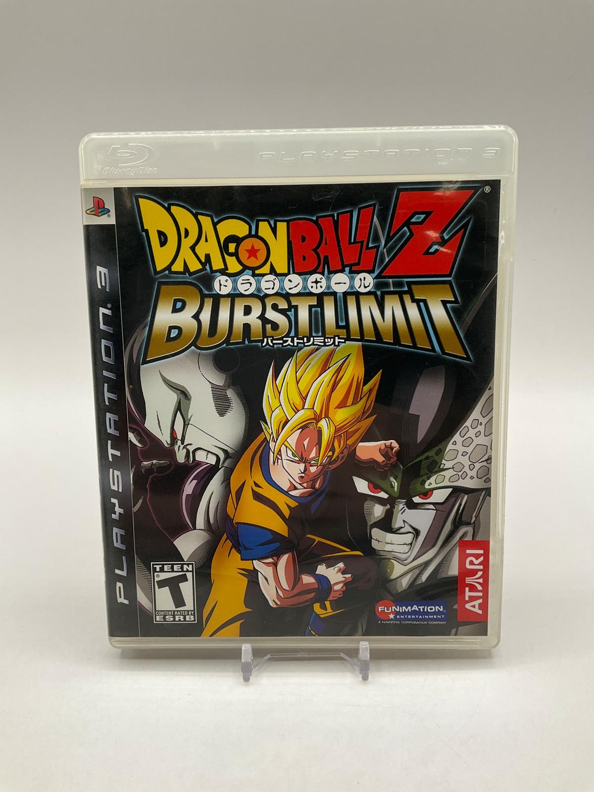 Dragon Ball Z Burst Limit Playstation 3 Used
