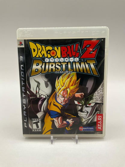 Dragon Ball Z Burst Limit Playstation 3 Used