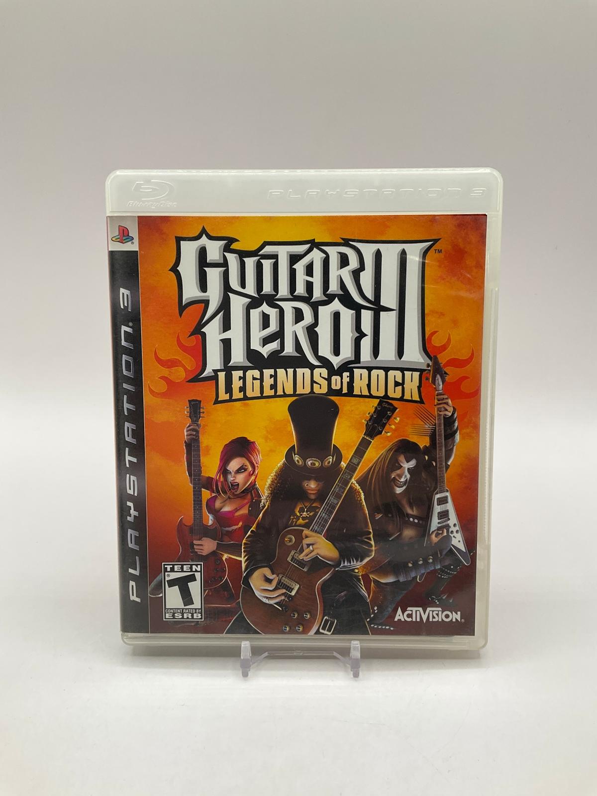 Guitar Hero III Legends of Rock Playstation 3 Used
