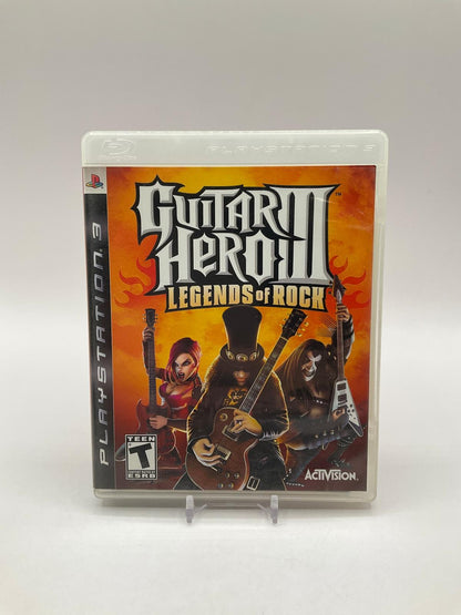 Guitar Hero III Legends of Rock Playstation 3 Used