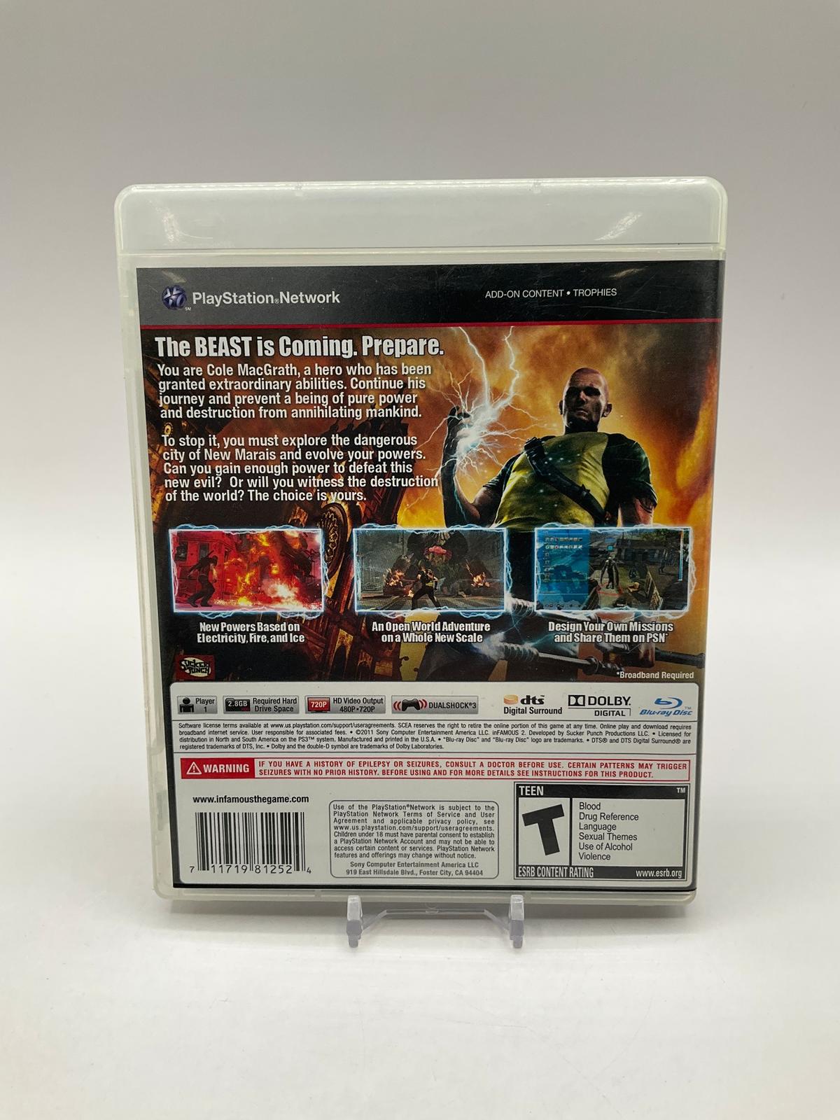 Infamous 2 Playstation 3 Used