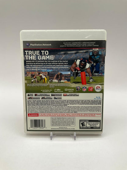 Madden NFL 12 Playstation 3 Used #2