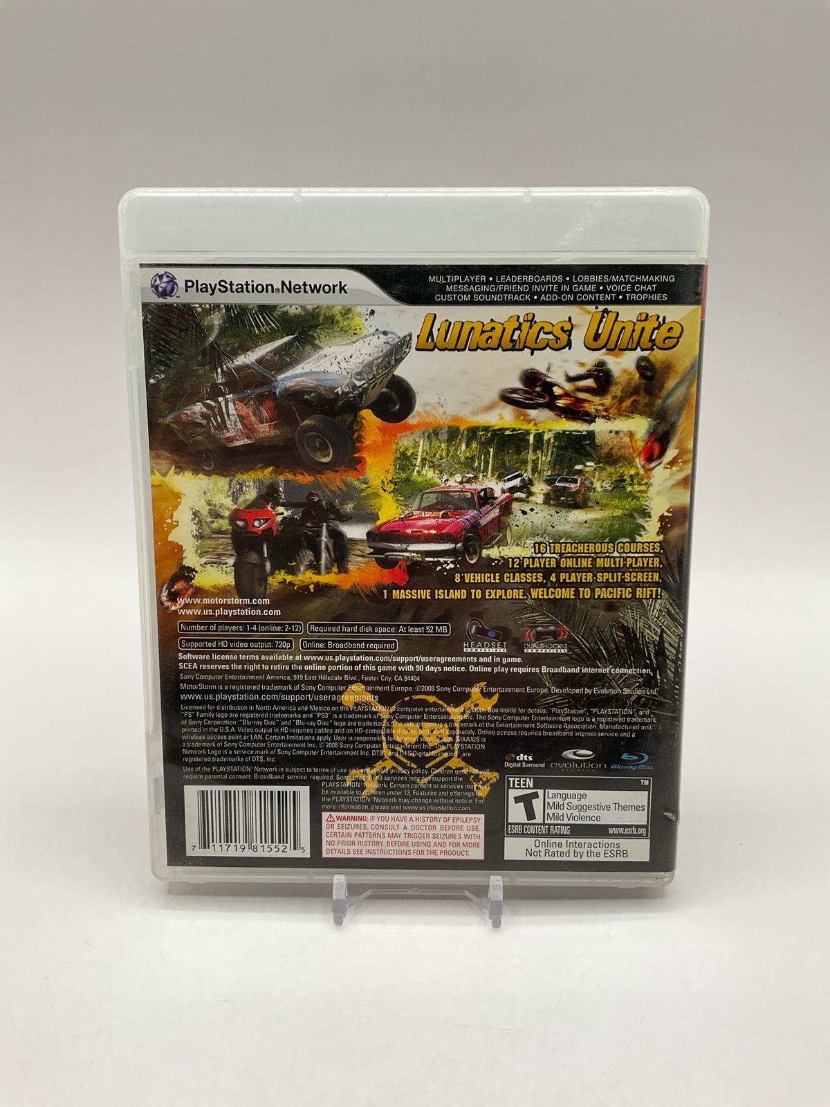 MotorStorm Pacific Rift Playstation 3 Used