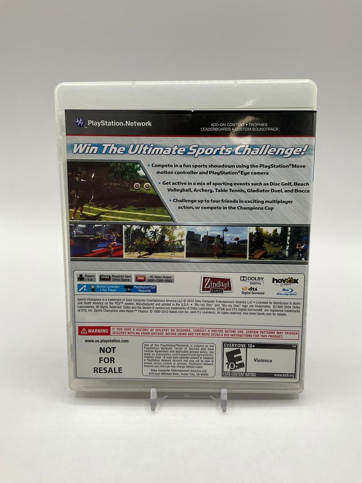Sports Champions [Not For Resale] Playstation 3 Used #7