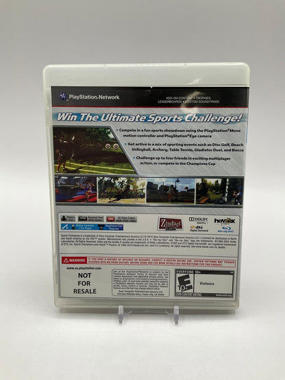 Sports Champions [Not For Resale] Playstation 3 Used #7