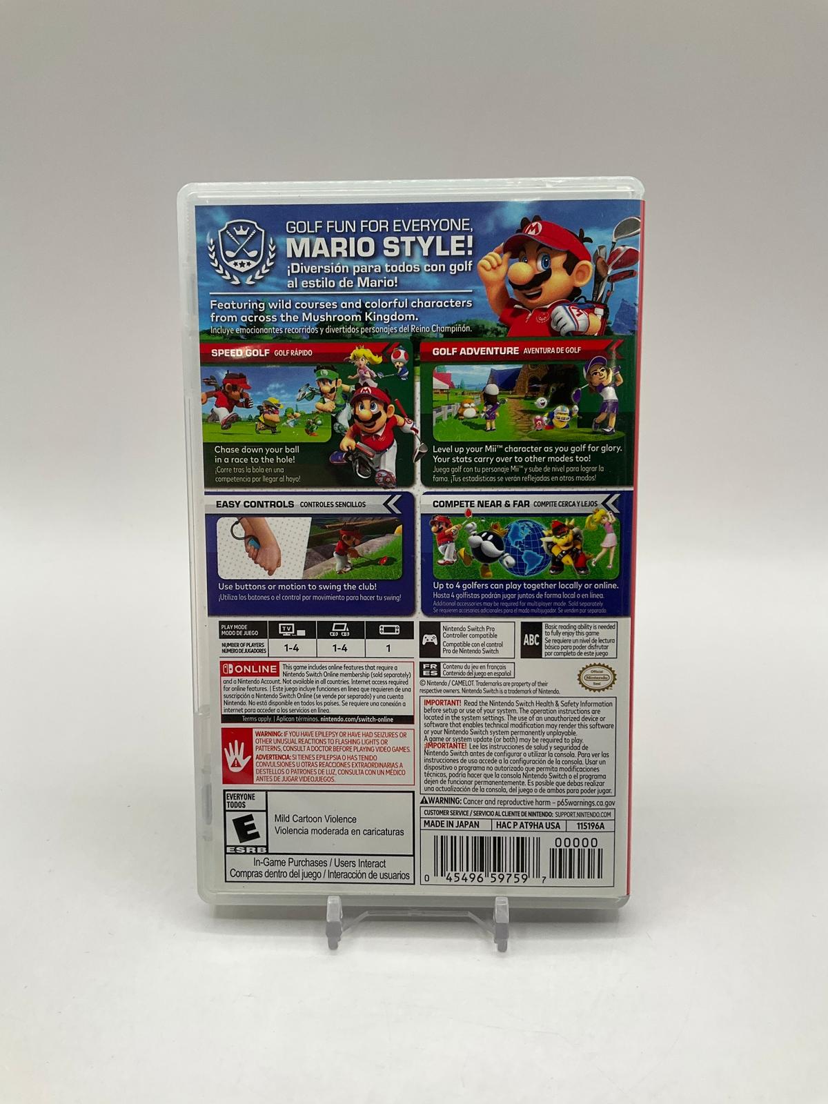 Mario Golf: Super Rush Nintendo Switch Used
