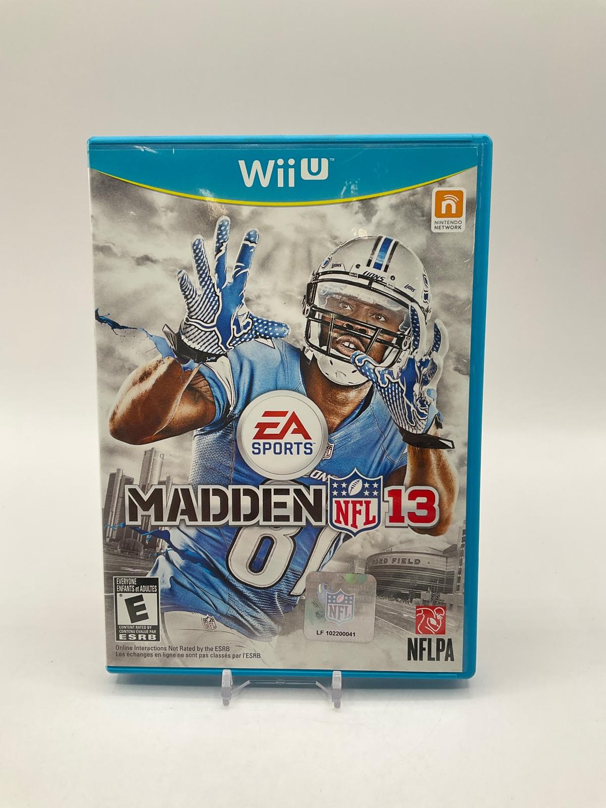 Madden NFL 13 Wii U Used