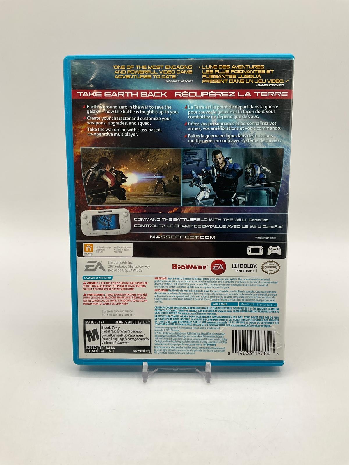 Mass Effect 3 Wii U Used