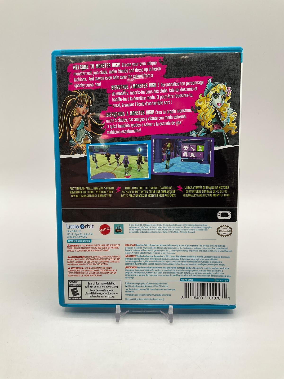 Monster High: New Ghoul in School Wii U Used