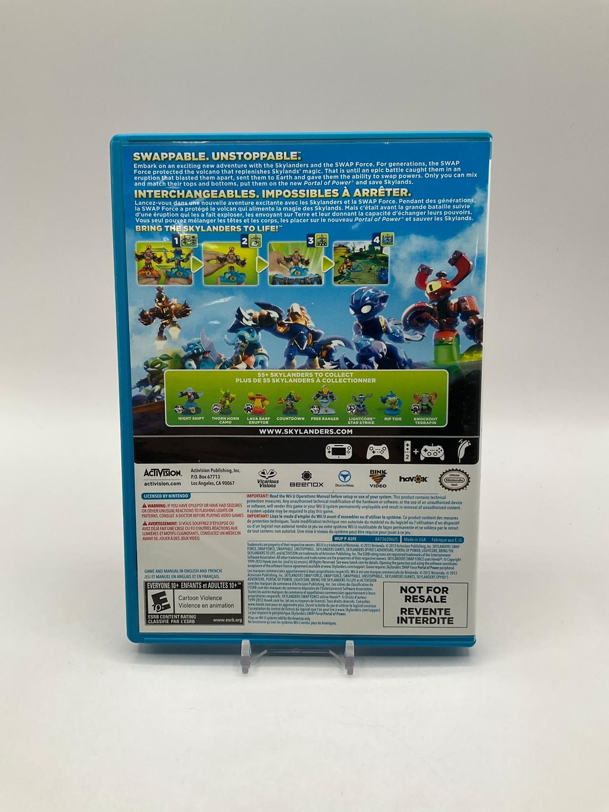 Skylanders Swap Force Wii U Used #1