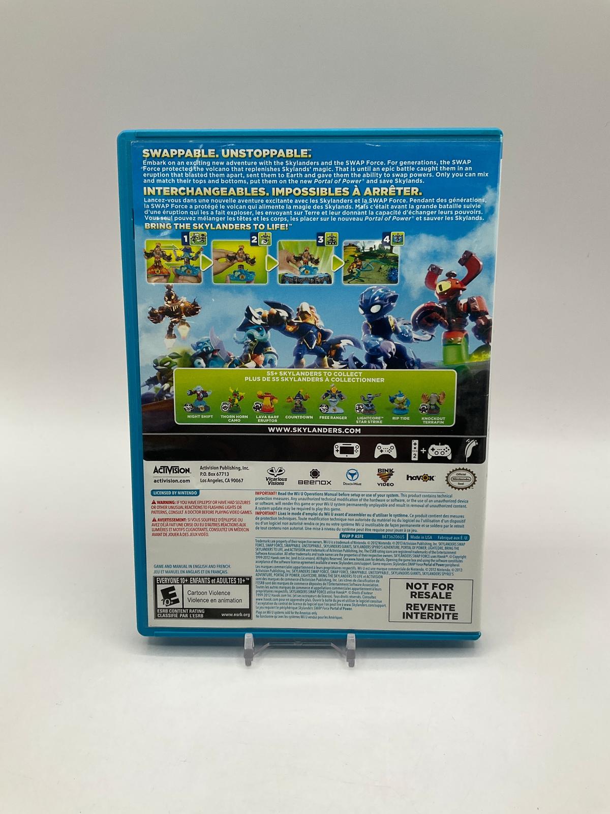 Skylanders Swap Force Wii U Used #2