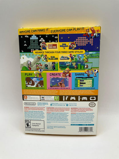 Super Mario Maker [Book Bundle] Wii U Used