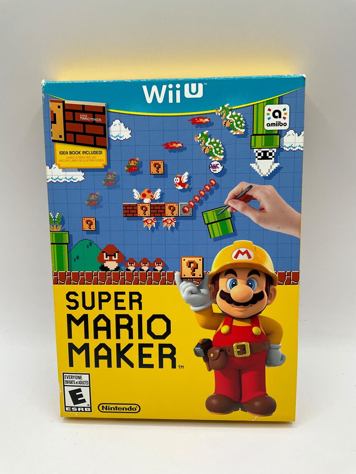 Super Mario Maker [Book Bundle] Wii U Used