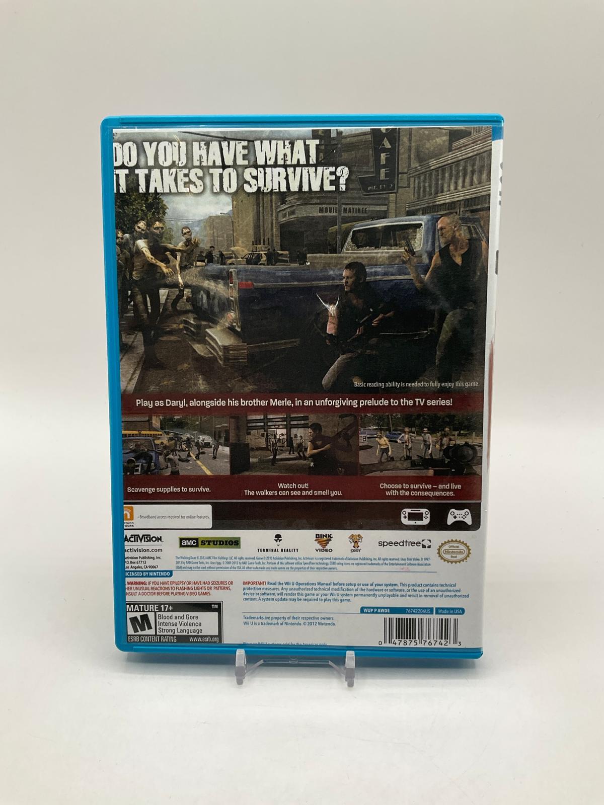 The Walking Dead: Survival Instinct Wii U Used