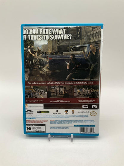 The Walking Dead: Survival Instinct Wii U Used
