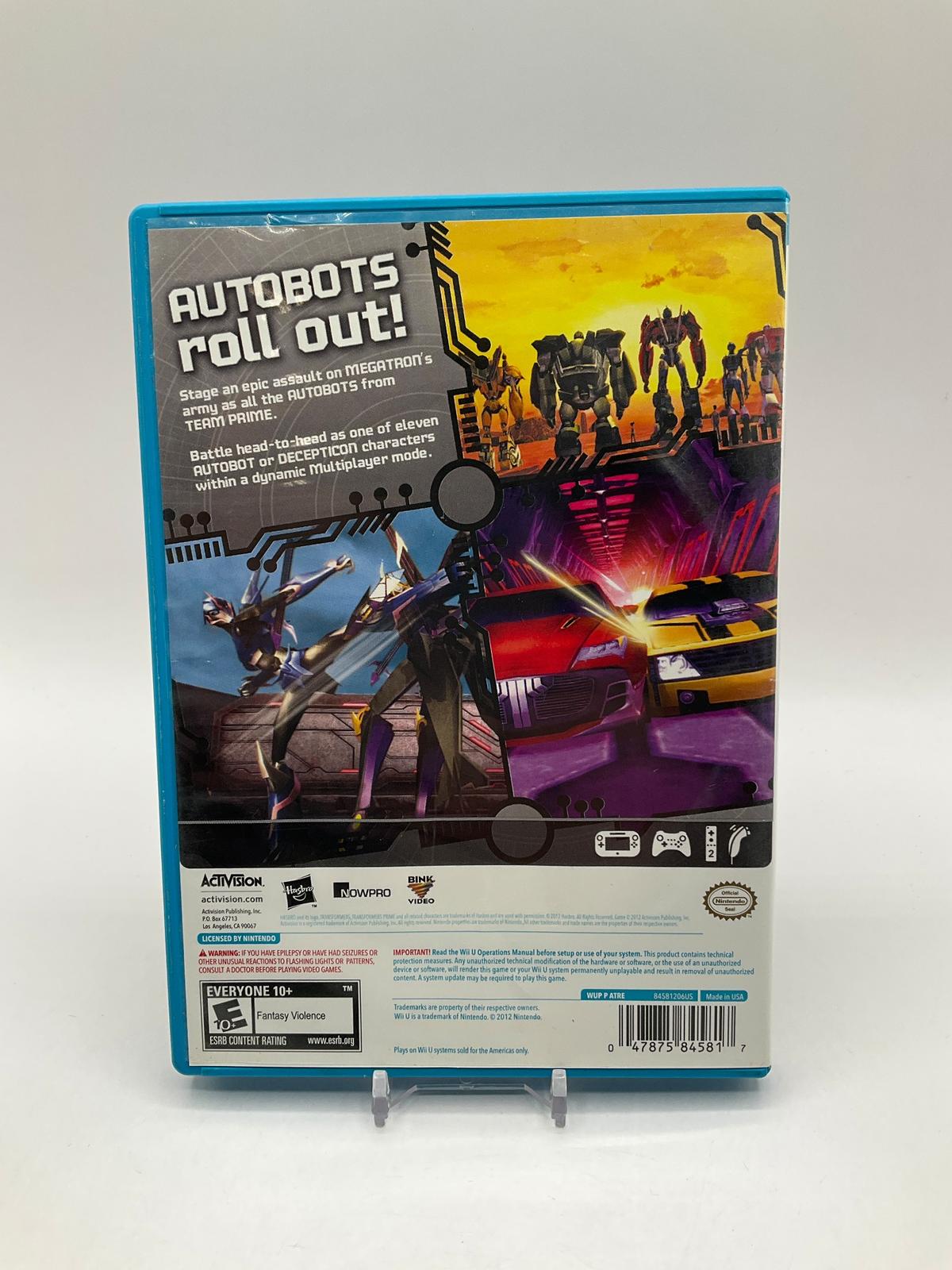 Transformers: Prime Wii U Used