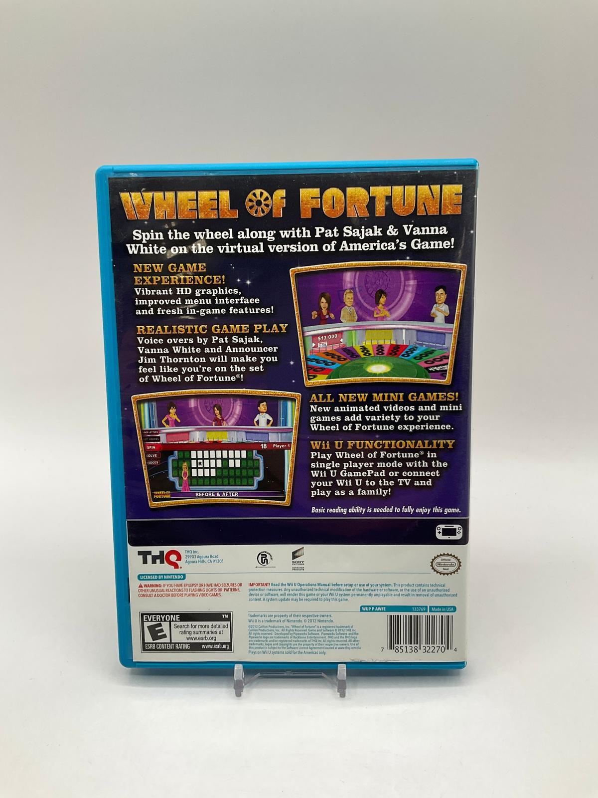 Wheel of Fortune Wii U Used