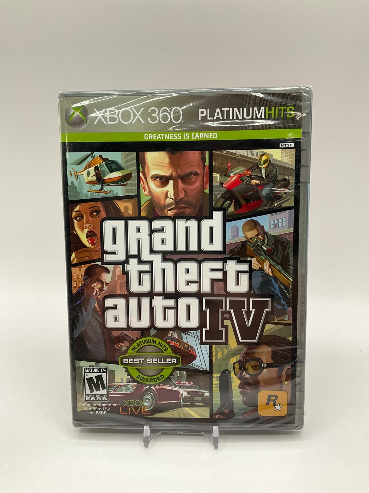 Grand Theft Auto IV [Platinum Hits] Xbox 360 Sealed