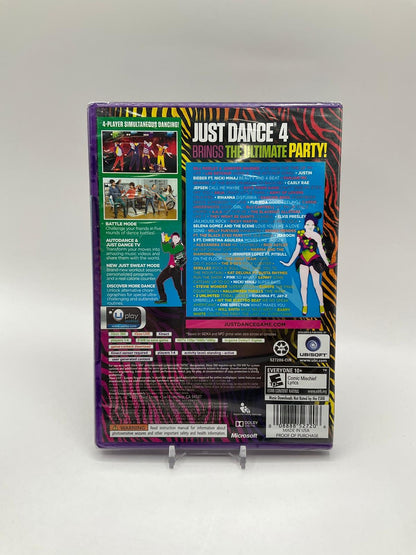 Just Dance 4 Xbox 360 Sealed