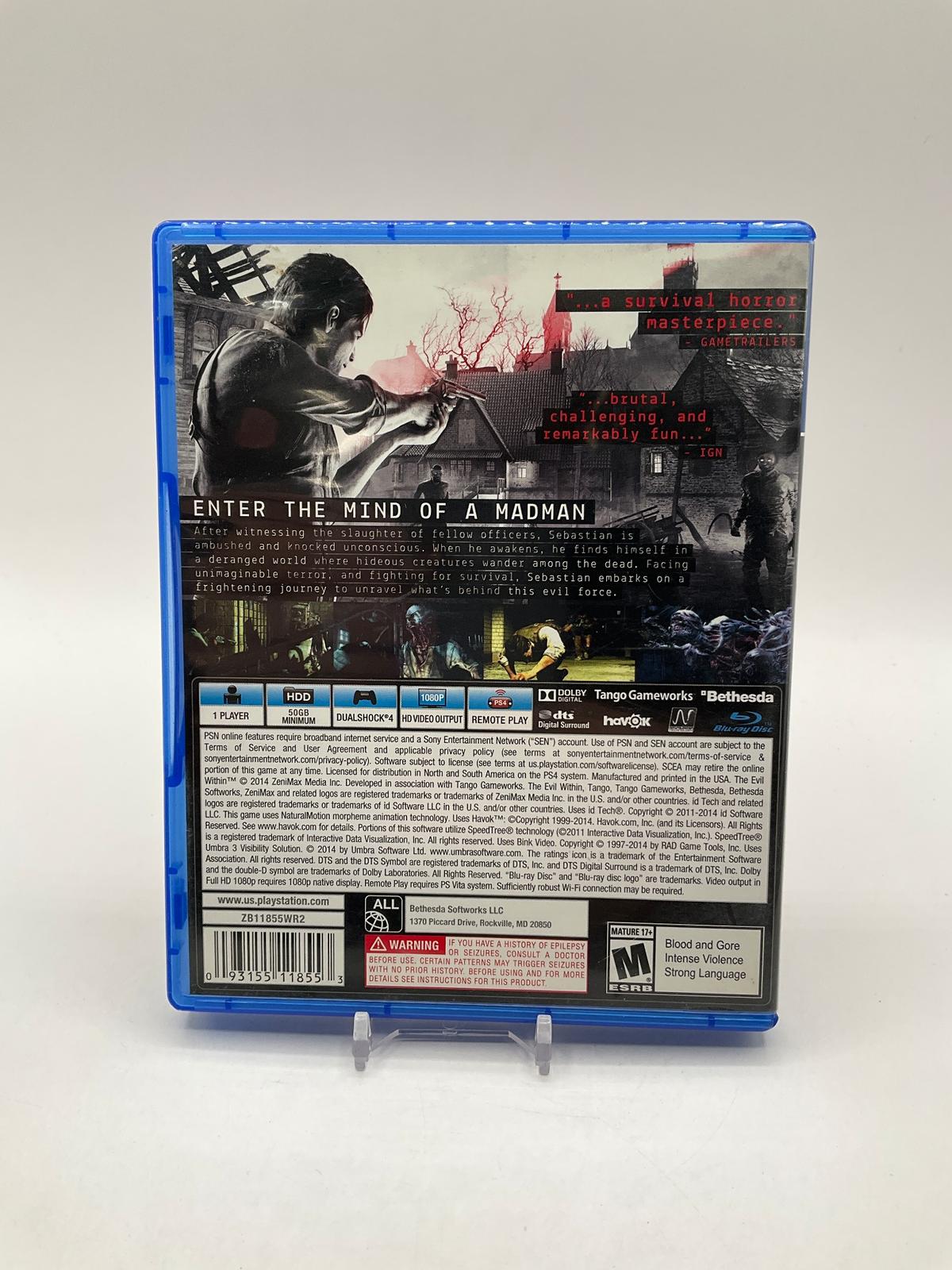 The Evil Within Playstation 4 Used