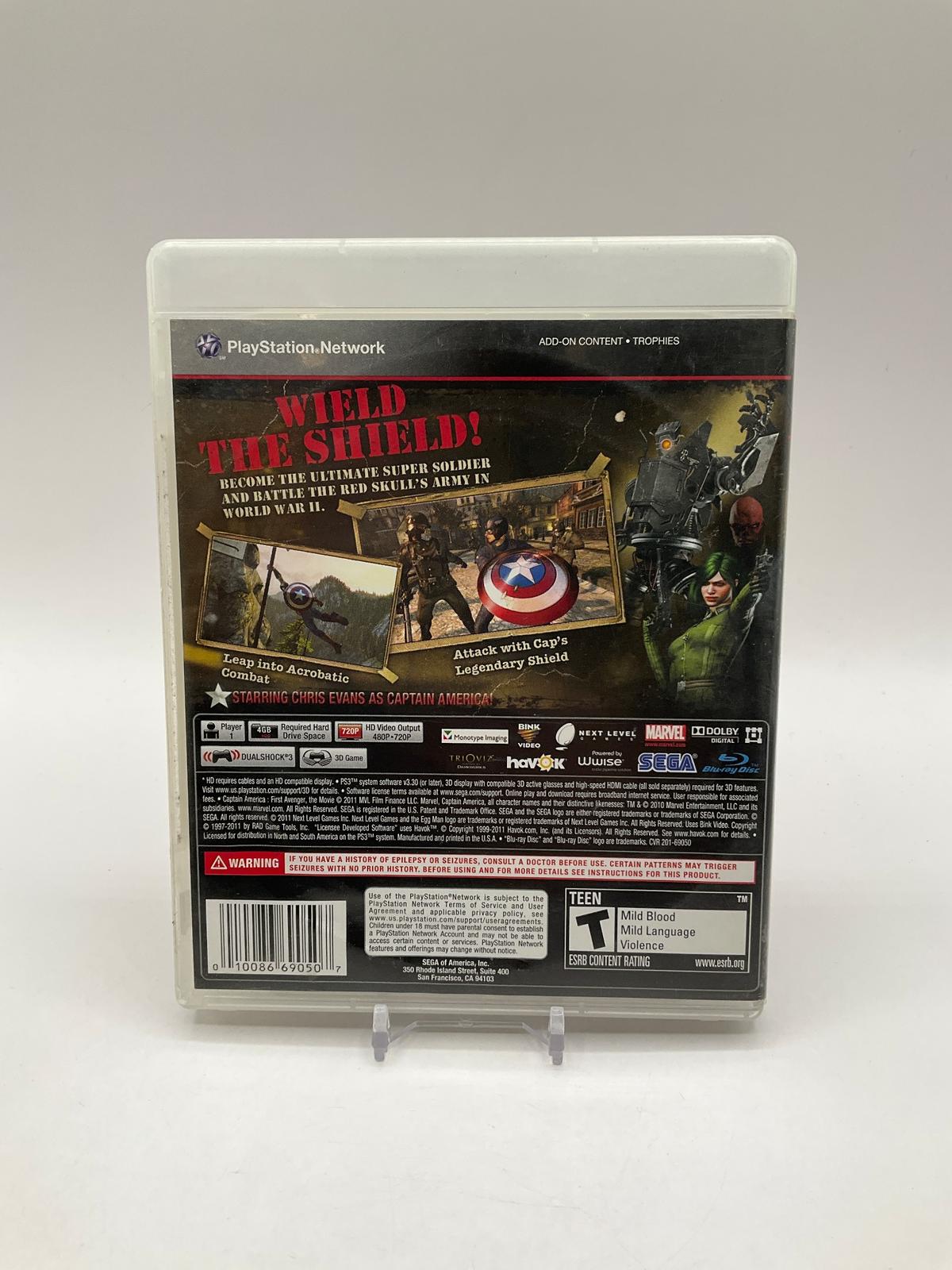 Captain America: Super Soldier Playstation 3 Used