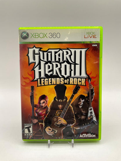 Guitar Hero III Legends of Rock Xbox 360 Used