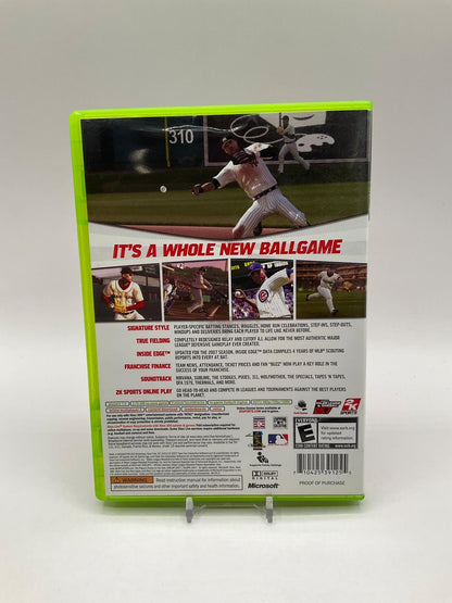 Major League Baseball 2K7 Xbox 360 Used