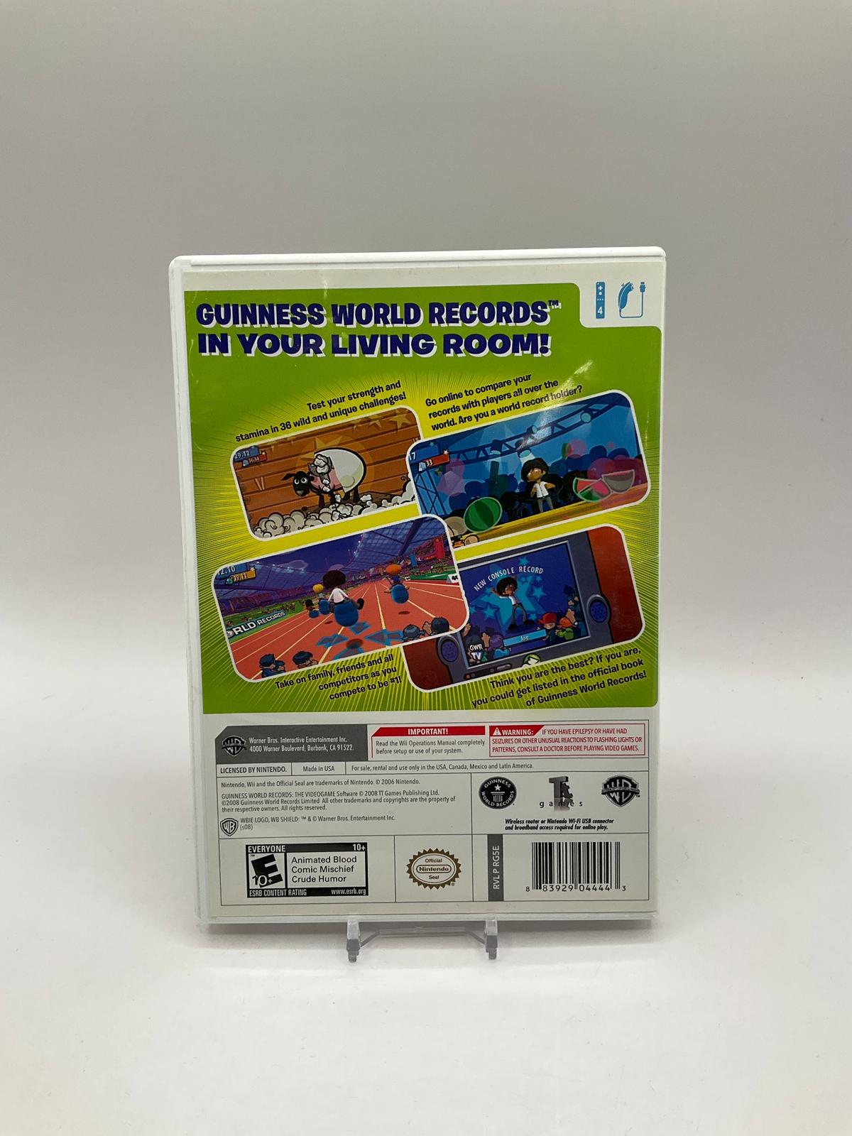 Guinness World Records The Video Game Wii Used