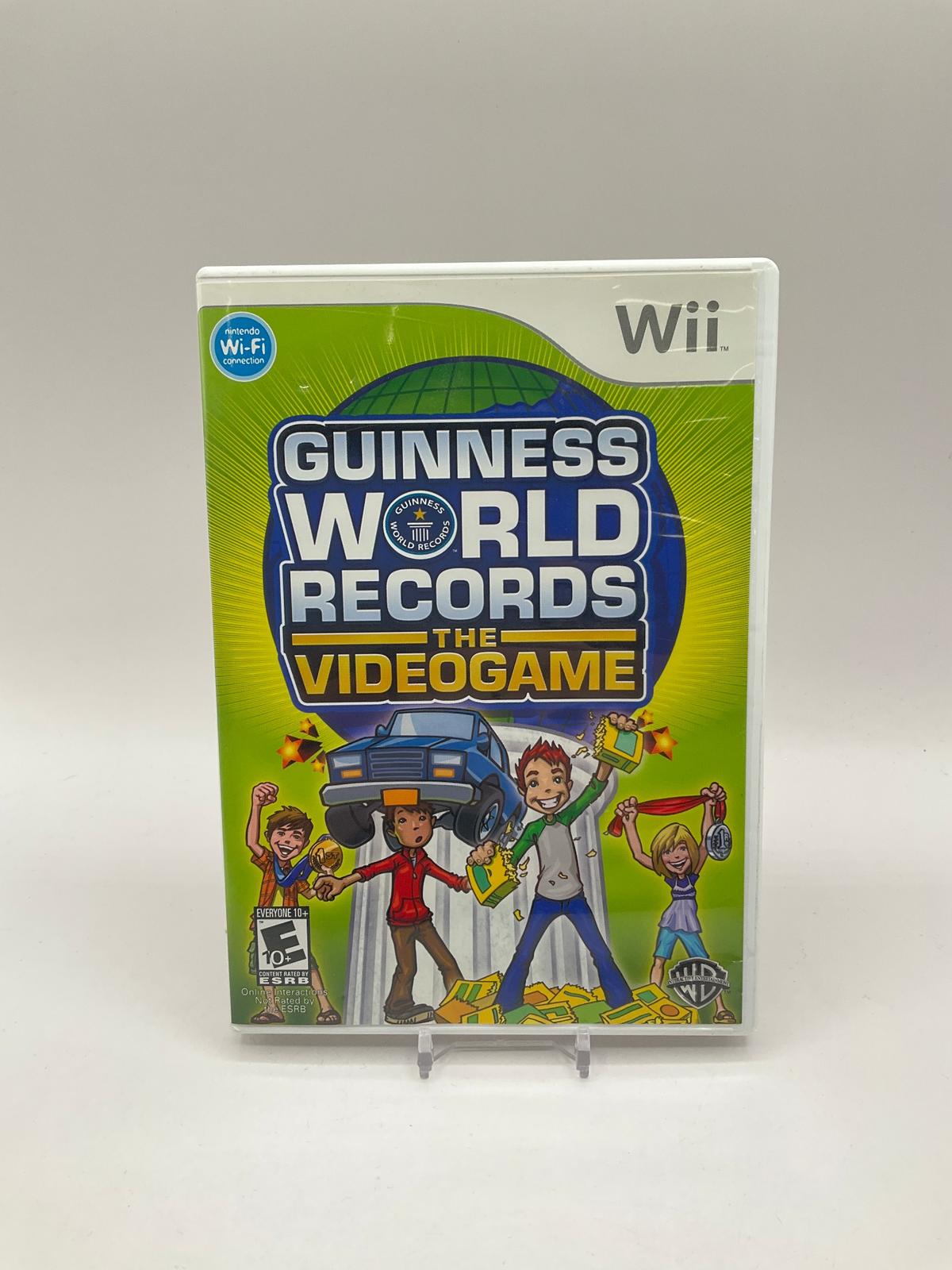 Guinness World Records The Video Game Wii Used