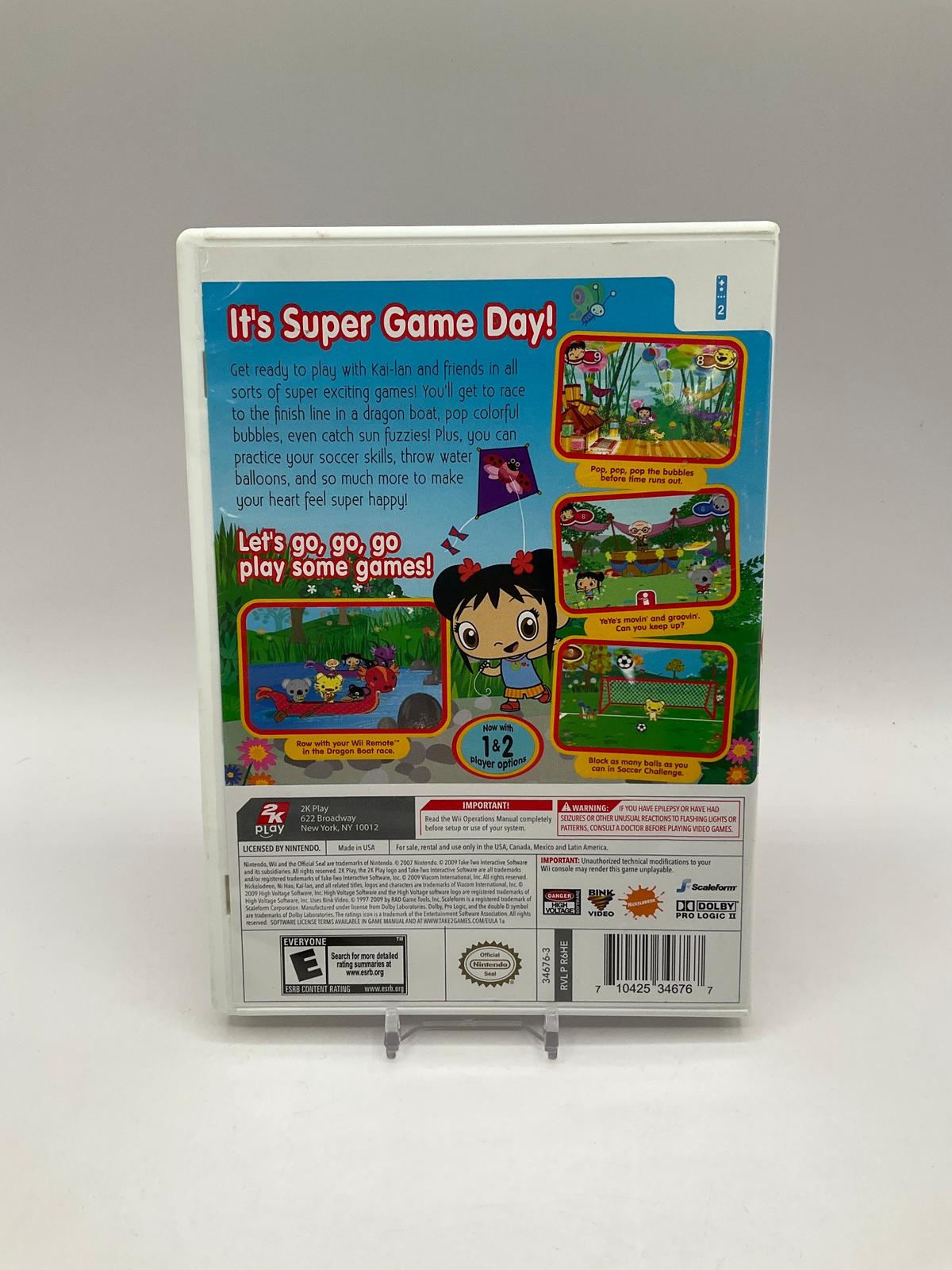 Ni Hao, Kai-lan: Super Game Day Wii Used