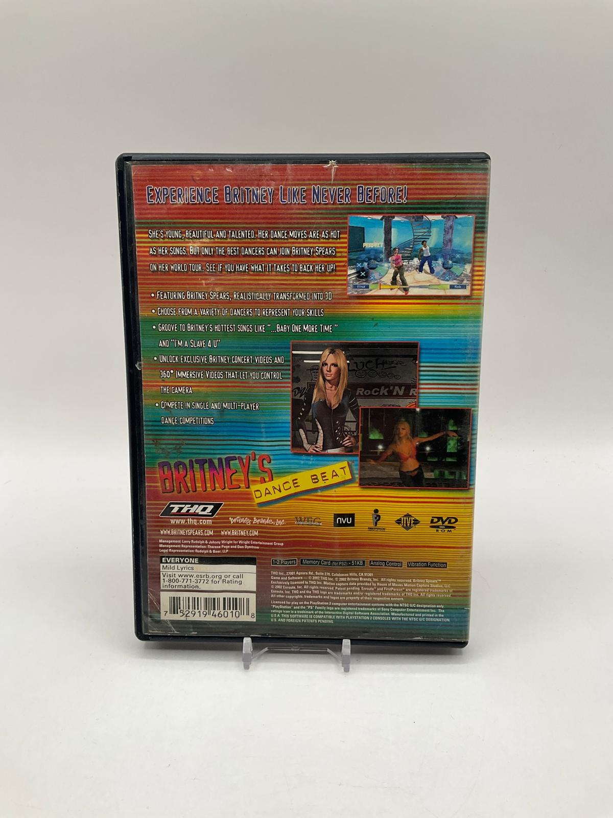 Britney's Dance Beat Playstation 2 Used