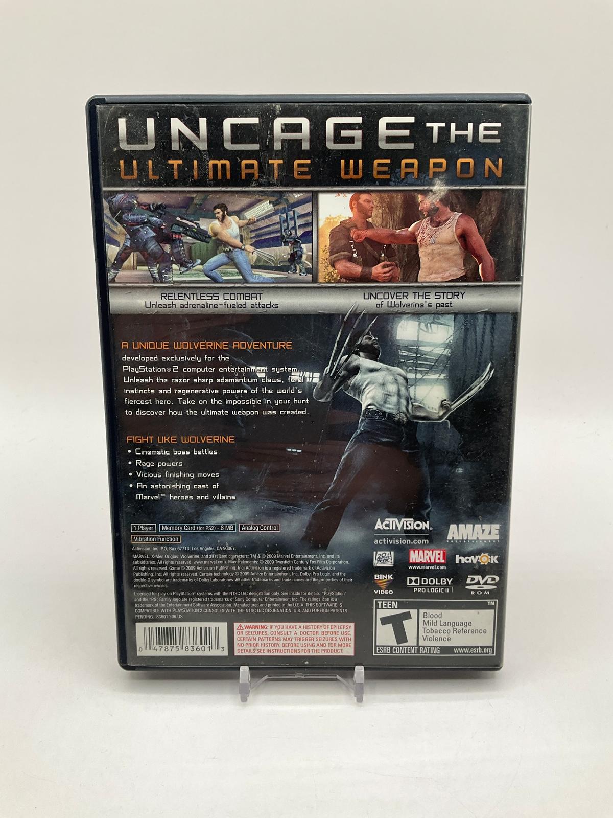 X-Men Origins: Wolverine Playstation 2 Used