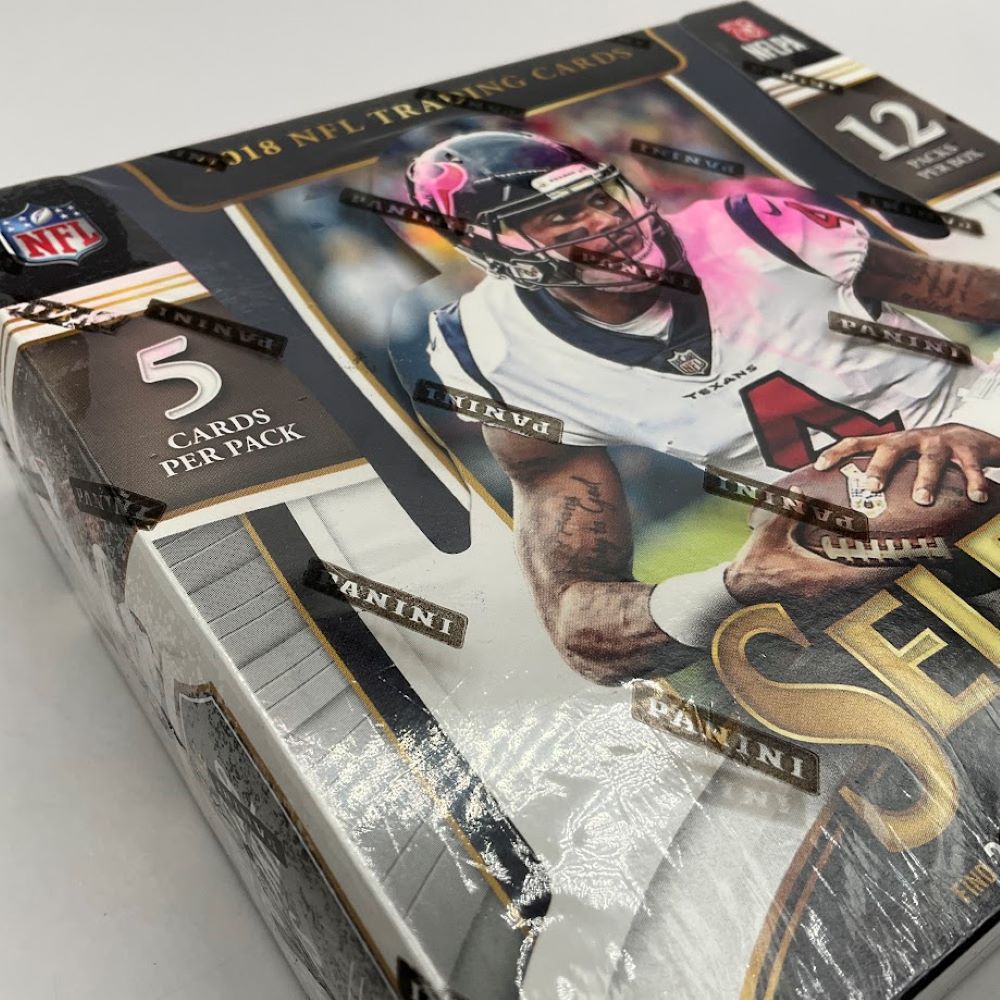 2018 Panini Select Football Hobby Box *See Photos For Condition*