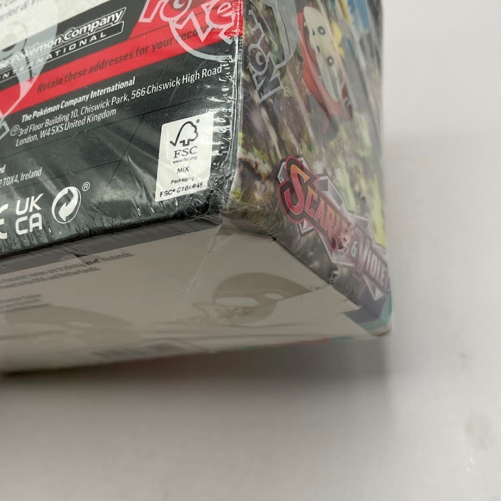 Pokemon: Scarlet & Violet Base Set Booster Box #1 [See Pictures for Condition]