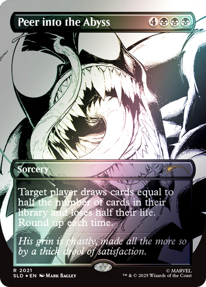 Magic the Gathering: Secret Lair x Marvel - Spider-Man: Venom Unleashed (Inks) [Rainbow Foil Edition]