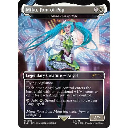 Magic the Gathering: Secret Lair x Hatsune Miku - Winter Diva EN (Non-Foil Edition)