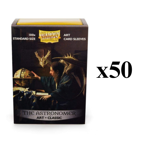 Dragon Shield: 100ct Standard Size Astronomer Classic Art Sleeves - CASE (50ct)