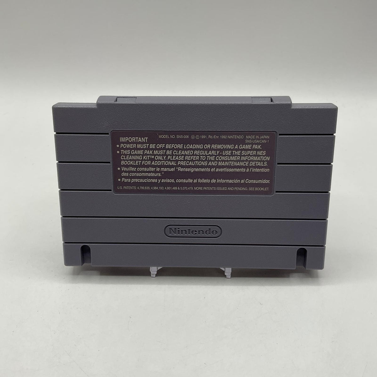 Double Dragon V The Shadow Falls Super Nintendo Loose