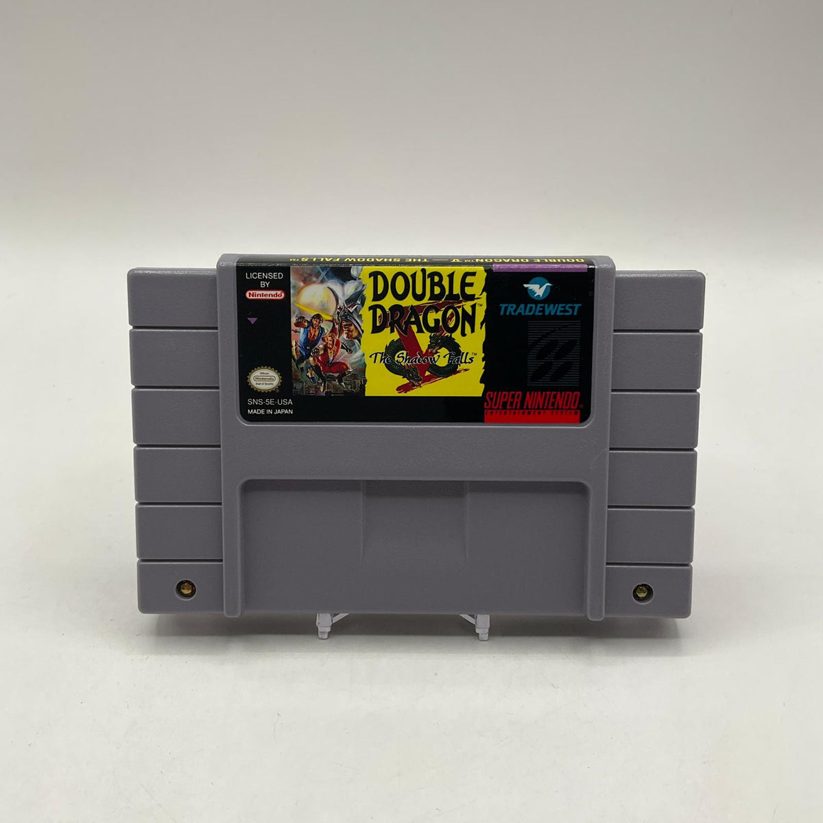 Double Dragon V The Shadow Falls Super Nintendo Loose