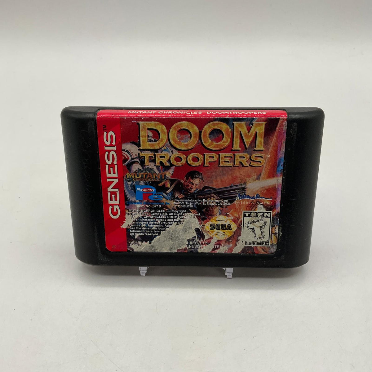 Doom Troopers Sega Genesis Loose
